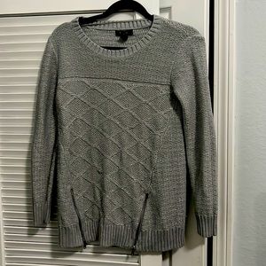 Sparkly Womens gray Sweater